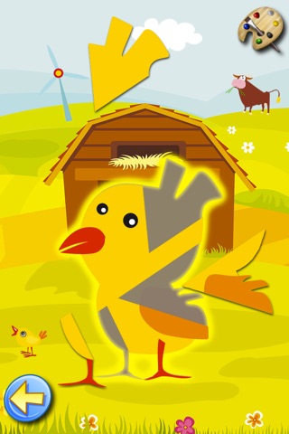 The Farm - Coloring and Puzzles of Animals - Games for Kids Lite screenshot 4