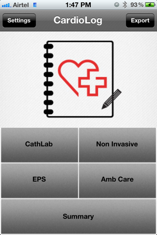 CardioLog screenshot 2