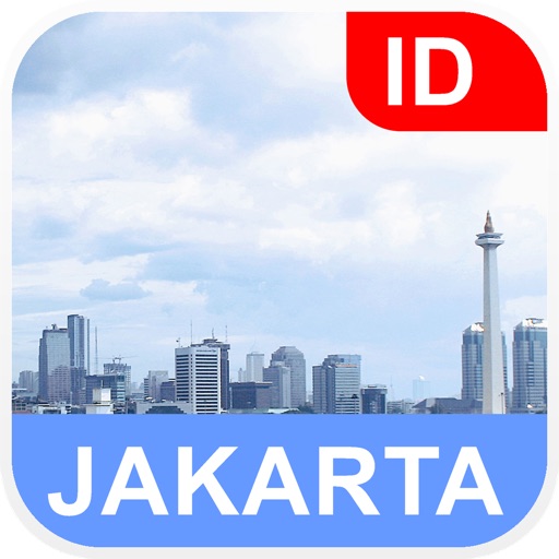 Jakarta, Indonesia Offline Map - PLACE STARS