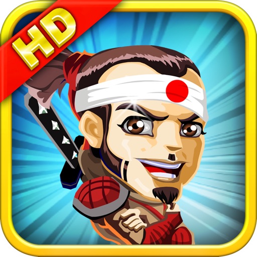 Super Human Samurai - A Run and Jumping Game iOS App