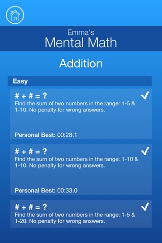 Mental Math - Making math fun screenshot 2
