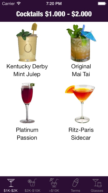 Exclusive Cocktails