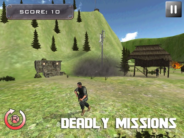 Army Sniper Valley War Free, game for IOS
