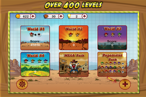 A Pop-pit Cowboy Hero Under Siege: Tap Face 2 Explode Bomb (A Free Puzzle Game) screenshot 2