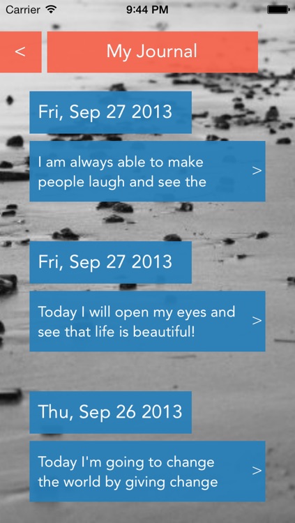Affirmations Journal screenshot-3