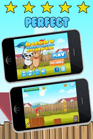 Backyard Buddy Jumper - Free Stuffed Animal Adventure Game screenshot 3