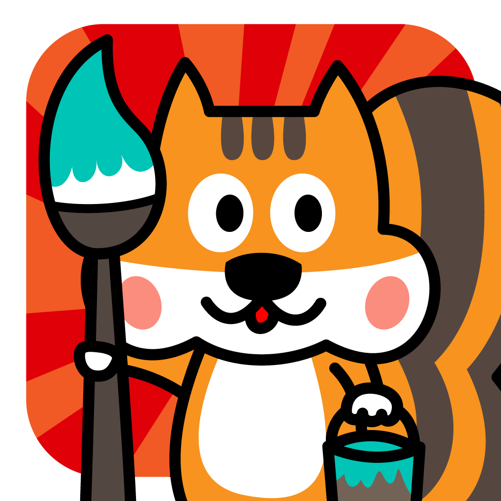 おえかきしりとりす App Icon