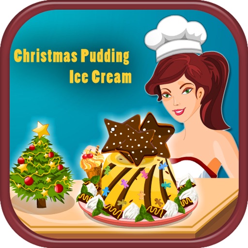 Christmas Pudding Ice Cream icon