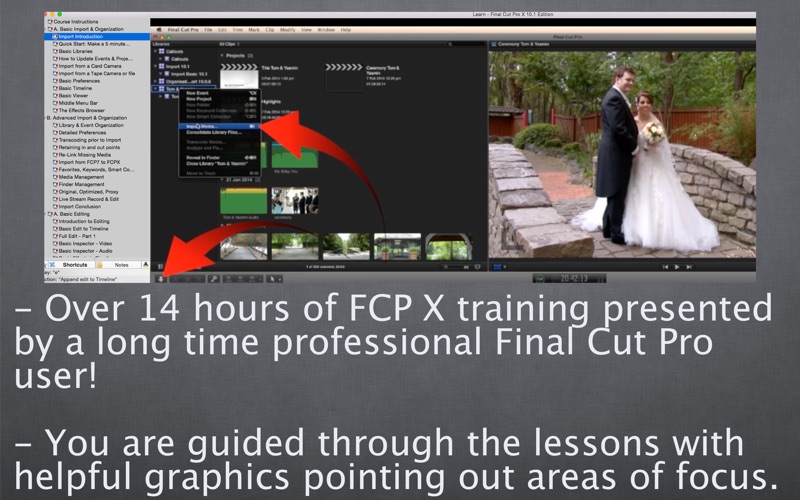 Learn - Final Cut Pro X 10.1 Edition Screenshot