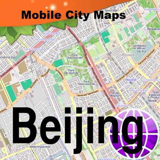 Beijing Street Map.