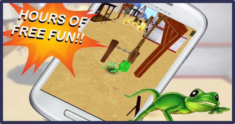 Lizard Run 3D: Speed Dash