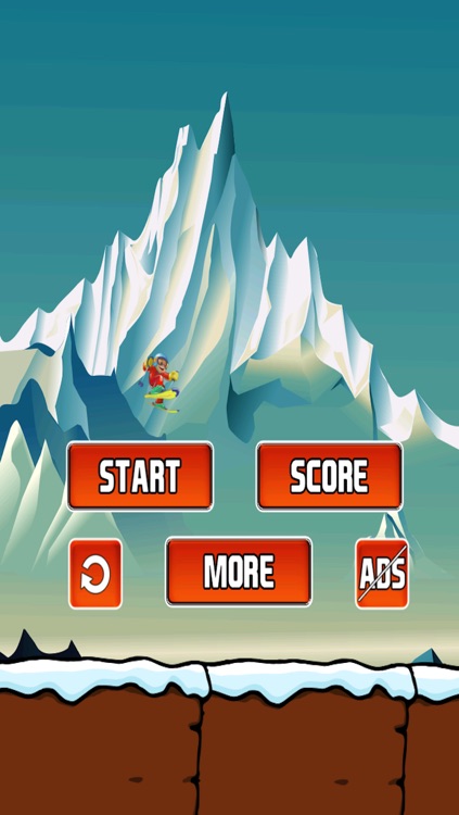 Jetpack Ski Flying Stunt: Winter Sports Adventure