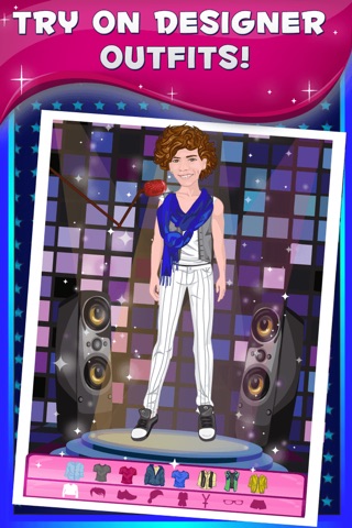 Virtual Boyfriend Dressup Fever - My Fun Glam Fashion Dress Up Game With Justin for Kids And Girls One Direction Version FREE screenshot 4