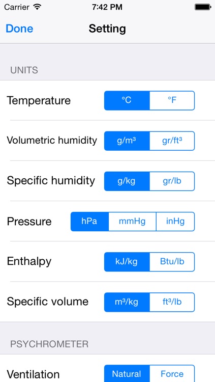 Psychrometer screenshot-4