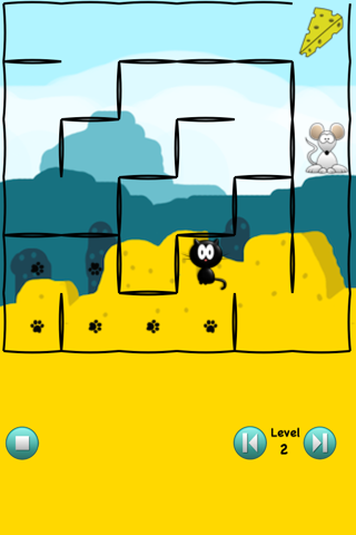 Cheese Chase (cat vs mouse) screenshot 3