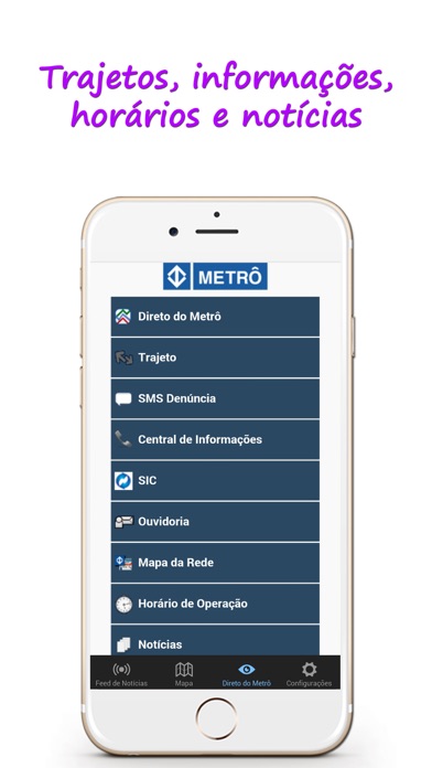 Screenshot #3 pour SampaTrilhos: Metrô e CPTM São Paulo