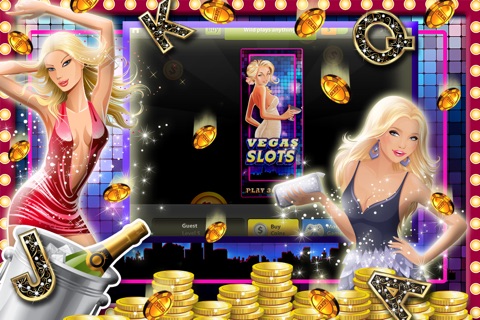 Big Hit Party Slot : play and Fun with las vegas lady: A Super 777 Las Vegas Strip Casino 5 Reel Slot Machine Game screenshot 3