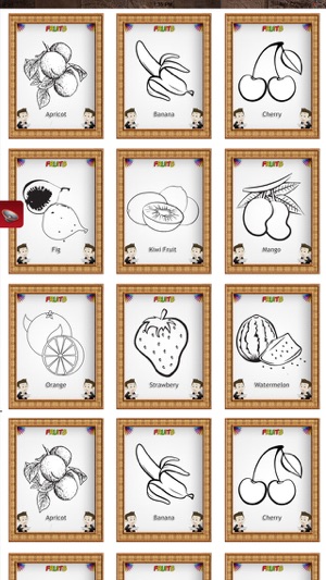 Fruits Coloring Book – Learning Fun(圖2)-速報App