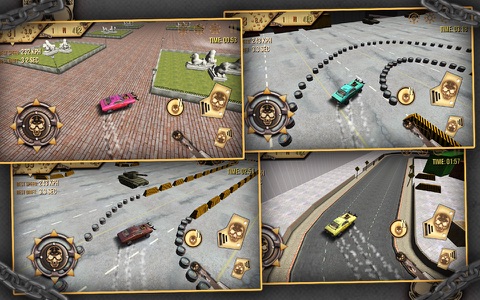 Skull Muscle Car Simulator 3D screenshot 3