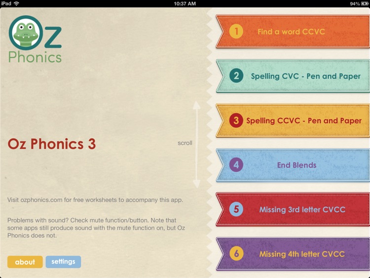 Oz Phonics 3 -Consonant Blends