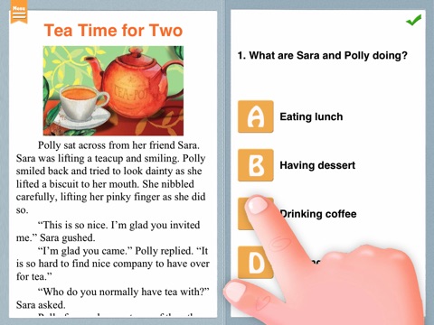 Grade 3 Reading Comprehension screenshot 3