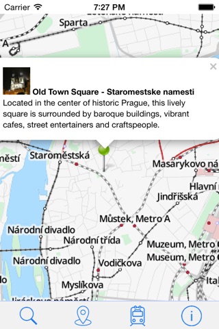 Offline Map Praha - Guide, Attractions and Transports screenshot 4
