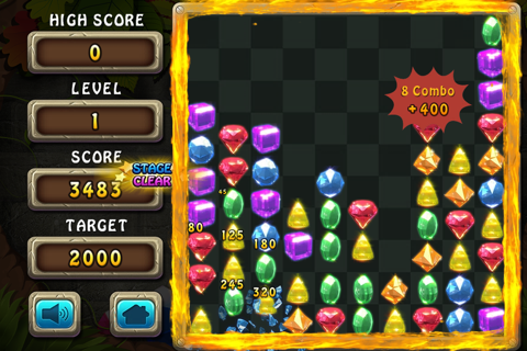 Jewels Quest - Gorgeous atmosphere most classic fun gem eliminate class mobile games screenshot 4