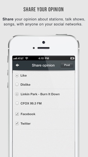 ‎OneTuner Pro Radio Player for iPhone, iPad, iPod Touch - tunein to 65 genre stream! Screenshot