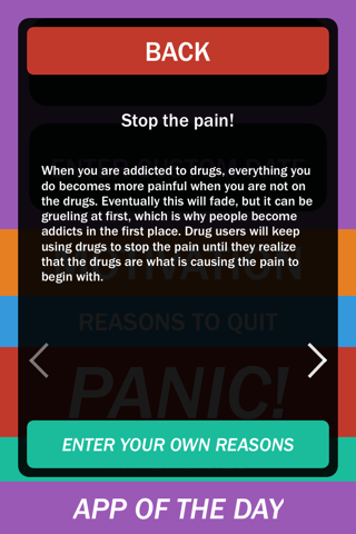 Drug Addiction Calendar screenshot 3