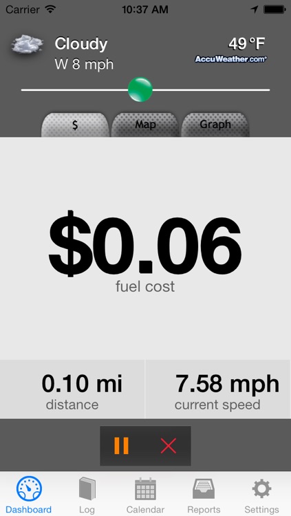 Trip Miles - GPS Fuel Expense Tracker, Mileage Log