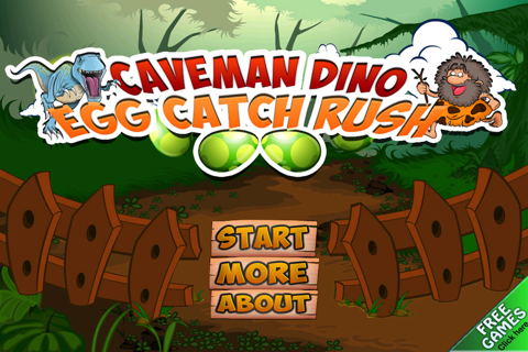 A Prehistoric Stone Age War with Dino Beasts- Catch the Rolling Egg and Hunt the Dinosaurs screenshot 2