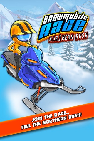 Snowmobile Race - Northern Rush! High Speed Winter Rider (Free) screenshot 4