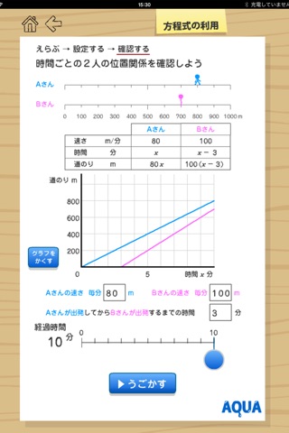 Application of The Equation in "AQUA" screenshot 3