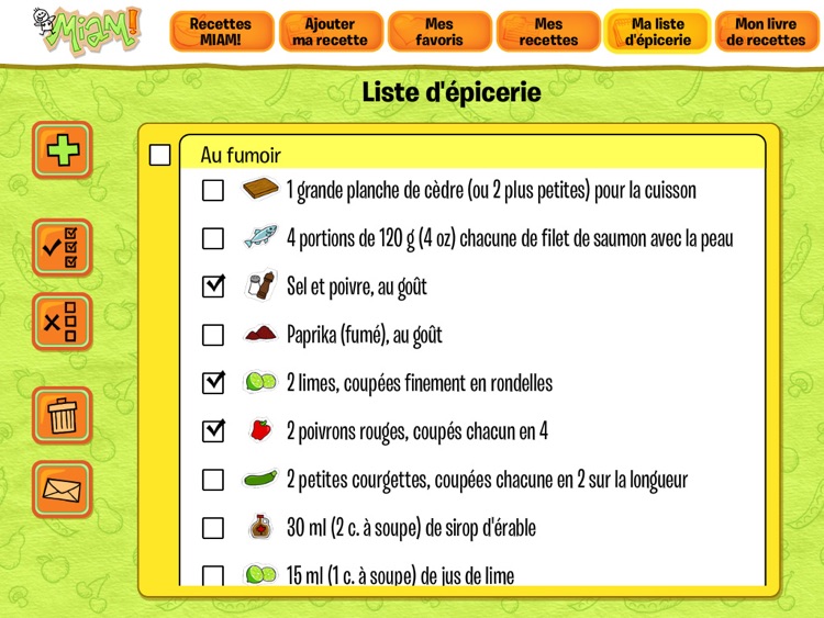 Livre de recettes MIAM! screenshot-4