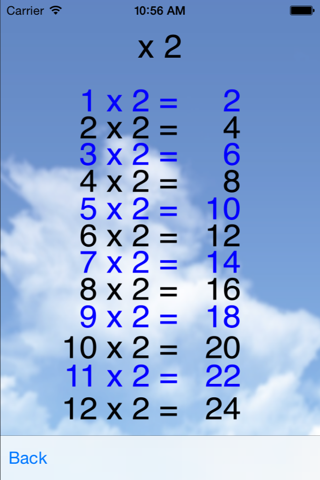 Learn to Multiply! screenshot 3