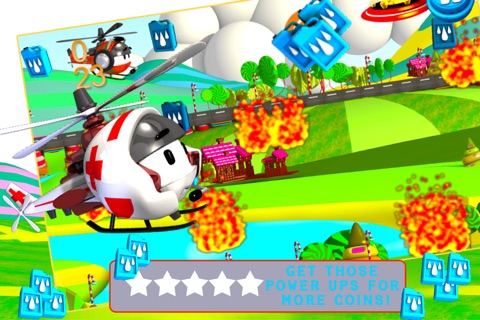 A Helicopter Wars with Lava Alien in Candy Land - A FREE GAME screenshot 3