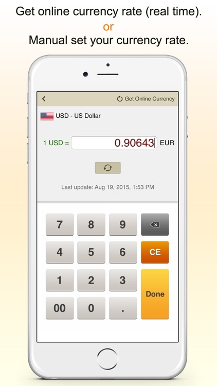ExchangeCal - currency converter calculator