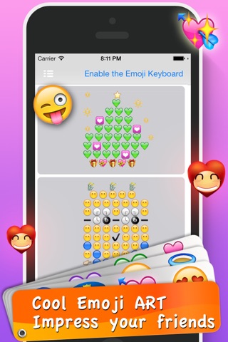 Emoji Emoticons for iOS 7 screenshot 3