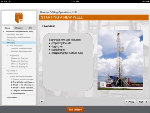 PETEX Mobile Learning screenshot 4
