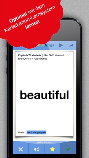 Englisch Vokabeltrainer (USA) mit 6 Stufen Lernsystem mit  5(圖3)-速報App