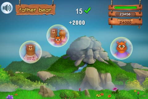 לומדים אנגלית: Goldilocks and the Three Bears - Vocabulary Game and Storybook screenshot 2