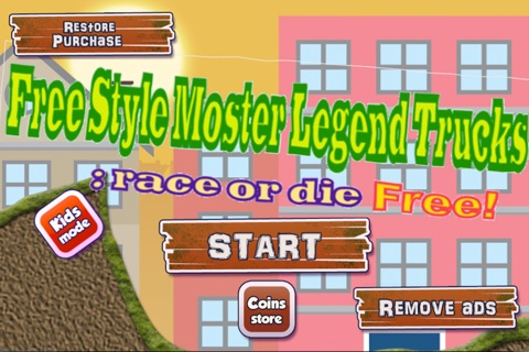 freestyle monster legend trucks - race or die free! screenshot 4