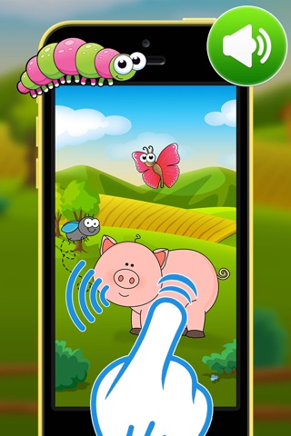 Learn Italian with Animalia - Interactive Talking Animals - fun educational game for kids to play and learn wild and farm animals sounds screenshot 3