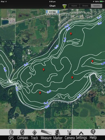 Iowa Lakes Nautical Charts Pro screenshot 3