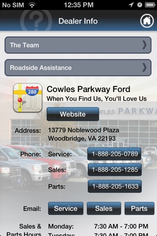Cowles Parkway Ford screenshot 3