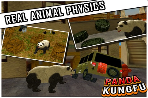 Panda Kung Fu ( 3D Angry Animal Simulator Game ) screenshot 4