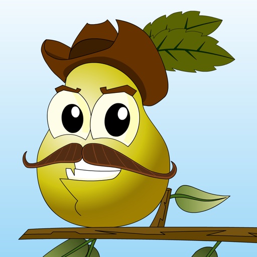 Angry Moustache Pear : Fruit Rescue Chronicle iOS App