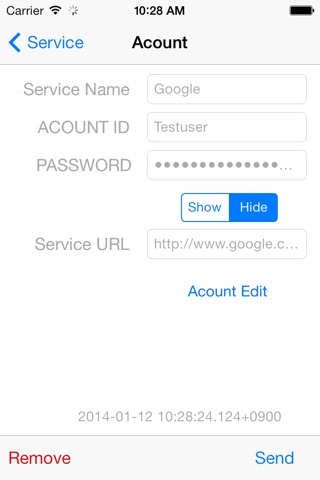 Password Manager Flat screenshot 4
