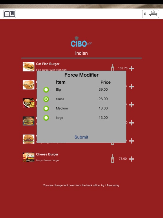 Cibo Digital Menu screenshot-3