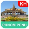 Phnom Penh, Cambodia Map - PLACE STARS
